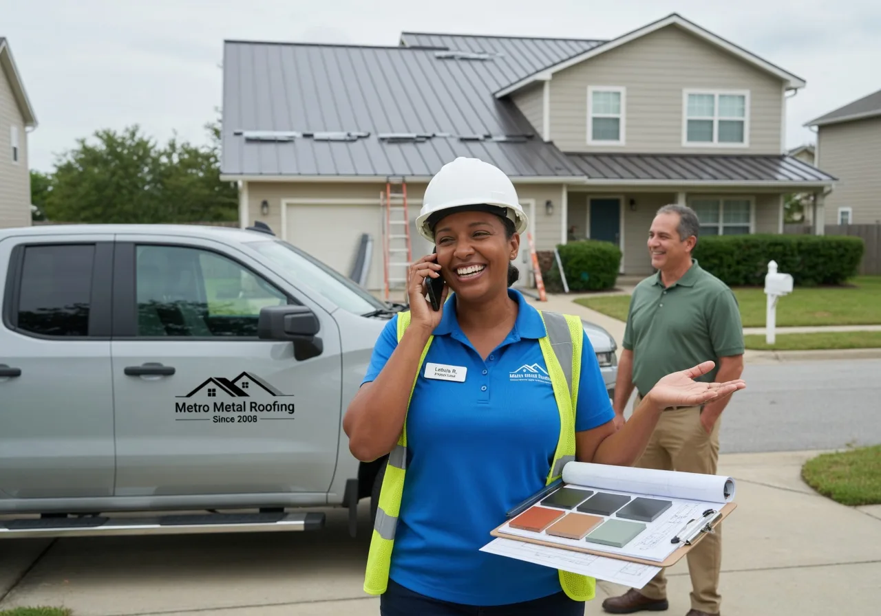 Storm Damage Metal Roof Repair in Garden City, UT